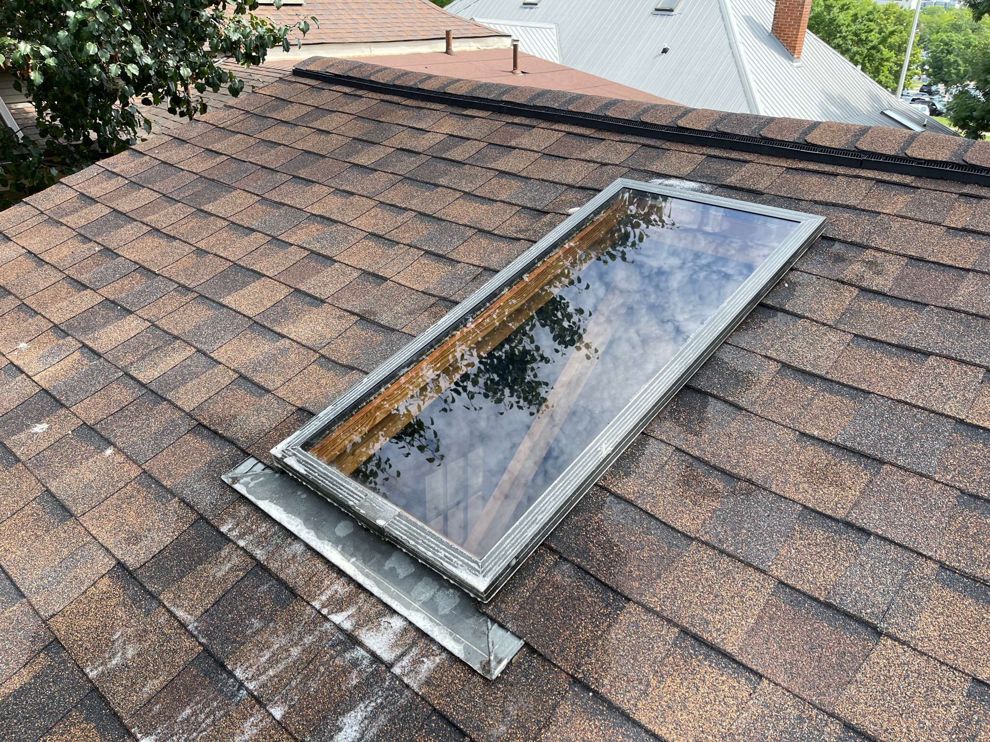 Skylight, cleaned